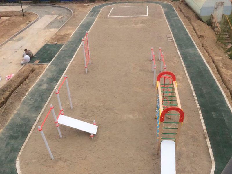 Строительство детской площадки
