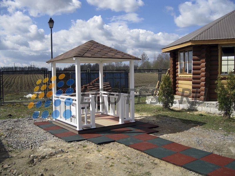 Дорожка к беседке